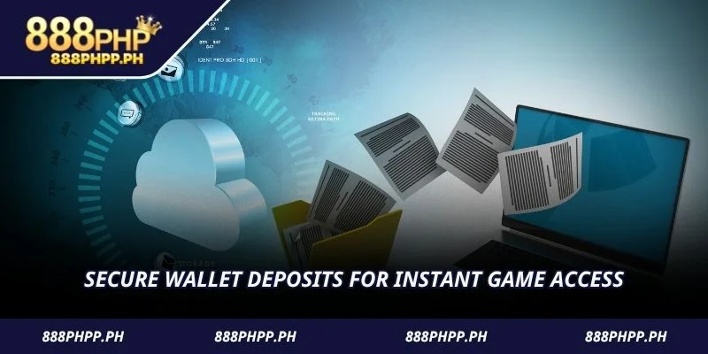 Secure wallet deposits for instant game access