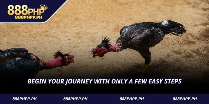 Begin your journey with only a few easy steps