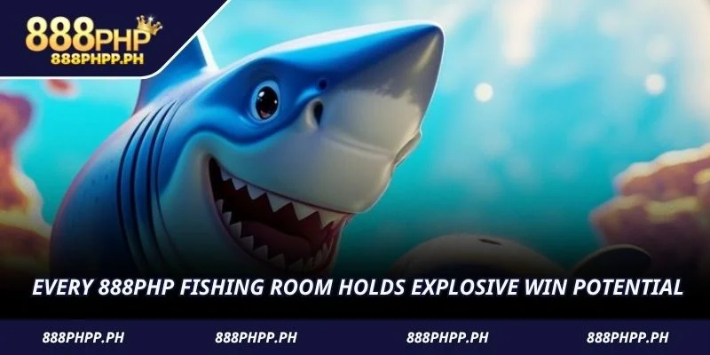 Every 888PHP Fishing room holds explosive win potential