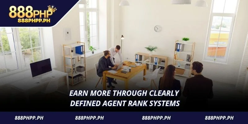 Earn more through clearly defined agent rank systems