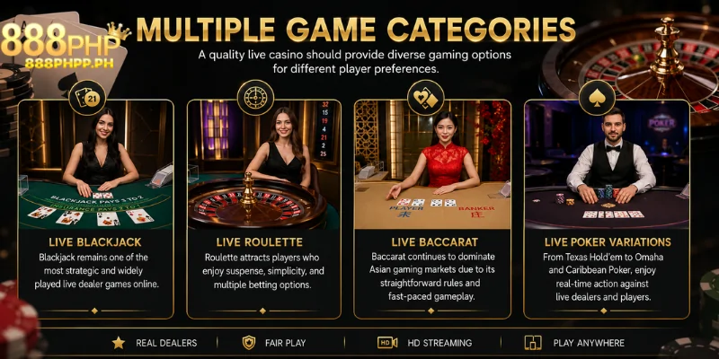 Multiple Game Categories